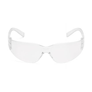 Pyramex S4110ST Intruder Clear Anti-Fog Lens with Clear Temples