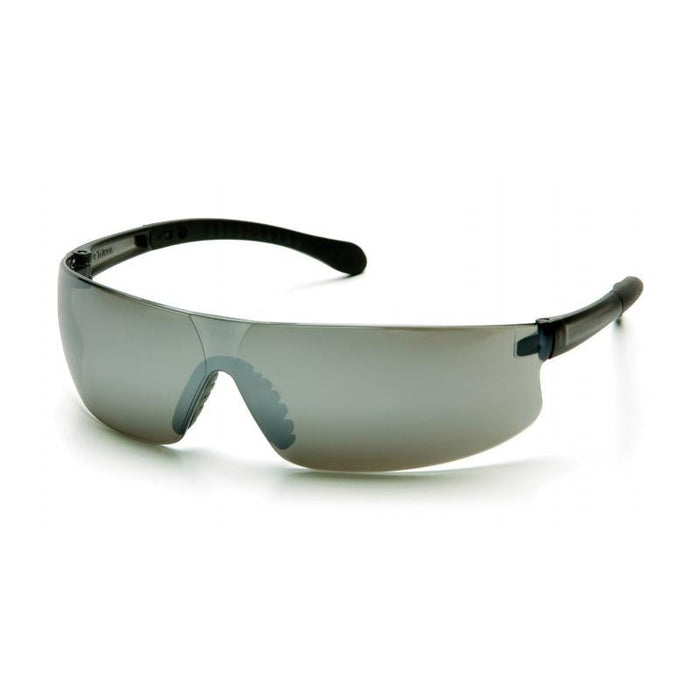 Pyramex S7270S Provoq Silver Mirror Lens with Gray Temples