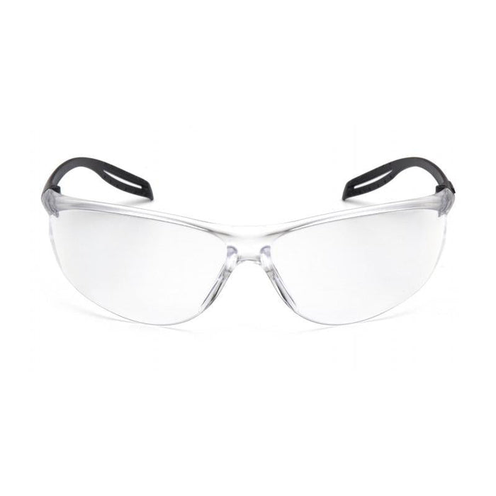 Pyramex S9710S Neshoba Clear Lens with Black Temples
