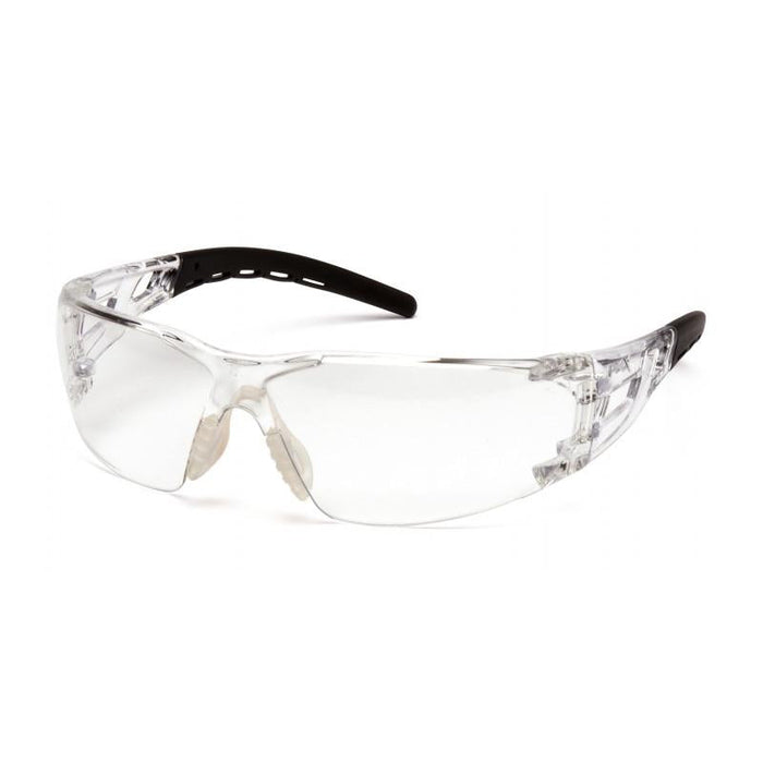 Pyramex SB10210ST Fyxate Clear H2X Anti-Fog Lens with Clear Temples