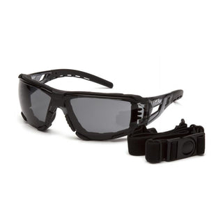 Pyramex SB10220STMFP Pyramex Safety - Fyxate - Black frameGray H2MAX Anti-Fog with Foam Padding