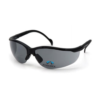 Pyramex SB1820R25 V2 Readers Gray +2.5 Lens with Black Frame