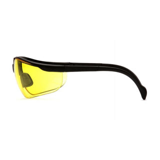 Pyramex SB1830S Venture II Amber Lens with Black Frame