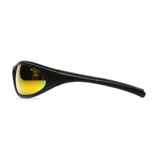 Pyramex SB3345E Pyramex Safety - Zone II - Matte Black Frame/Ice Orange Mirror Lens