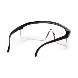 Pyramex SB410SR Integra Clear Lens with Black Ratchet Frame