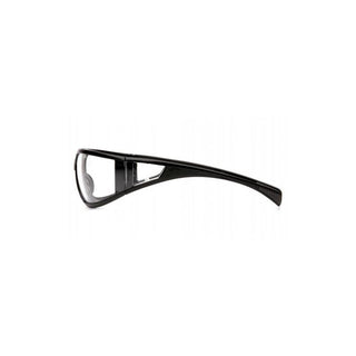 Pyramex SB5110DT Exeter Clear Anti-Fog Lens with Black Frame