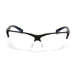 Pyramex PYSB5710D Venture 3 Clear Lens with Black Frame