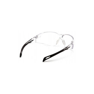 Pyramex SB7110ST Clear H2X Anti-Fog Lens with Black Temples