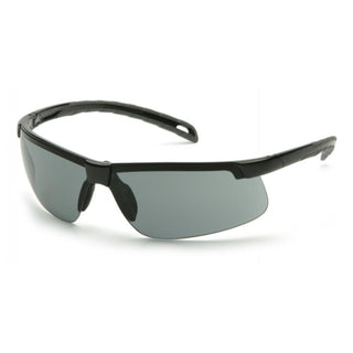 Pyramex SB8620DTM Ever-Lite Gray H2MAX Anti-Fog Lens with Black Frame