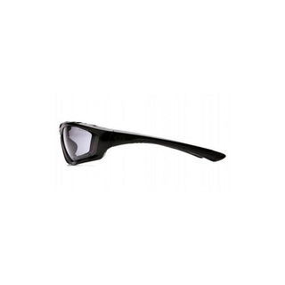 Pyramex SB8725DTP Light Gray Anti-Fog Lens with Padded Black Frame