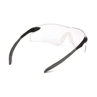 Pyramex SB8810S Intrepid Clear Lens with Black/Gray Temples