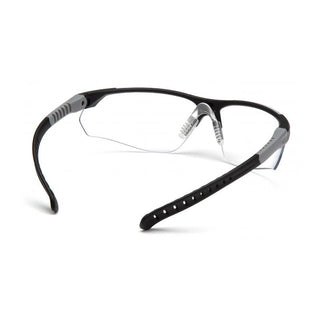 Pyramex SBG10110D Sitecore -  Clear Lens with Black and Gray Temples