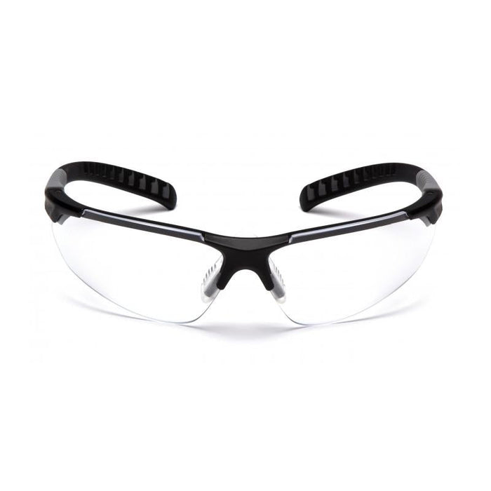 Pyramex SBG10110D Sitecore -  Clear Lens with Black and Gray Temples