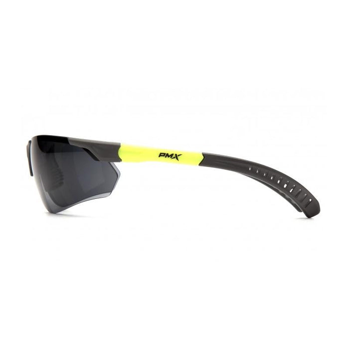 Pyramex SGL10120D Sitecore - Gray Lens with Gray and Lime Temples