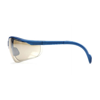 Pyramex SMB1880S Venture II Indoor/Outdoor Mirror Lens with Metallic Blue Frame