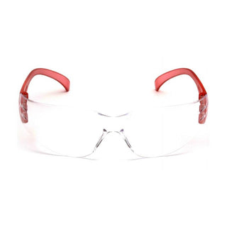 Pyramex SR4110S Intruder - Red Temples/Clear-Hardcoated Lens