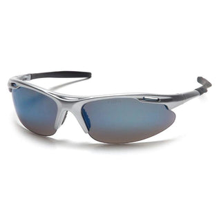 Pyramex SS4585D Avante Ice Blue Mirror Lens with Silver Frame