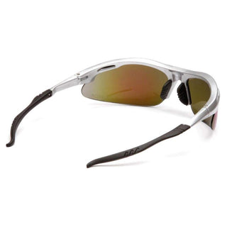 Pyramex SS4585D Avante Ice Blue Mirror Lens with Silver Frame