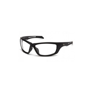 Pyramex VGSB1310T Howitzer Clear Anti-Fog Lens with Black Frame