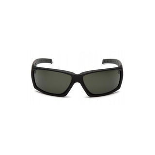 Pyramex VGSB722T Forest H2X Gray Anti-Fog Lens with Black Frame