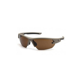 Pyramex VGST1418T Bronze Anti-Fog Lens with Tan Frame