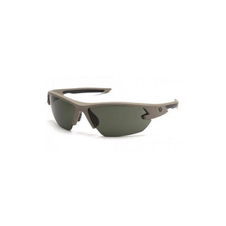 Pyramex VGST1422T Forest Gray Anti-Fog Lens with Tan Frame