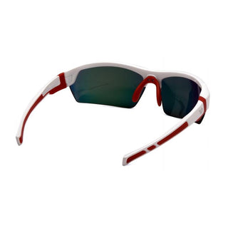 Pyramex VGSWR351 Tensaw Red Mirror Polarized Lens with White and Red Frame