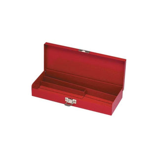 Wright Tool W411 Tool Box Red, Metal w/Chrome Catch Type 2