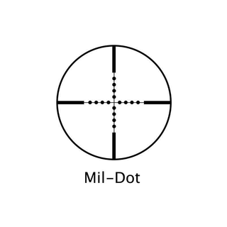 Barska AC10046 6-24x42mm AO Varmint Rifle Scope w/ Mil-Dot Reticle