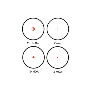 Barska AC10632 1x Multi-Reticle IR Electro Sight Scope