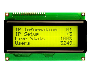 Orient Display AMC2004A-B-Y6WFDY 4x20 Character LCD Display Module