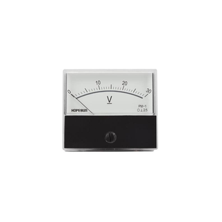 Velleman AVM7030 30V DC Panel Meter, Analog, 2.8" x 2.4"