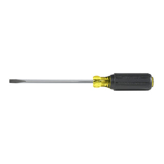 Klein Tools 605-6 1/4'' Cabinet Tip 6'' Shank Heavy Duty Screwdriver