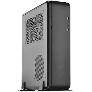 Silverstone Fortress Series FTZ01B-E Black Aluminum Unibody Frame