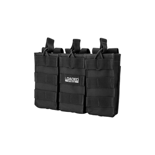 Barska BI12246 Loaded Gear CX-200 Triple Magazine Pouch (Black) By Barska