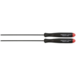 Bondhus 10650 1.5mm, 2.6" Ball End Screwdriver with ProGuard Finish 2 Piece