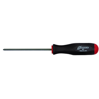 Bondhus 11600 #0 x 3.5" Ball End Square Tip Screwdriver with ProGuard Finish, 2 Piece