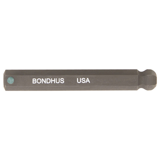 Bondhus 31445 ProHold Socket Ball Bit Set with ProGuard Finish, 2", 7 Piece