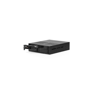 iStarUSA BPX-124-SA  5.25" to 4x 2.5" SATA 6 Gbps HDD SSD Hot-swap Rack