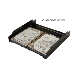 Bytecc Bracket-25525 5.25" HDD Mounting Bracket for 2x2.5" or 1x3.5" HDD/SSD 5.25" Tray