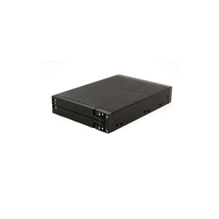 Bytecc BT-M240-BK  Dual 2.5" SATA Internal Enclosure (Mobile Rack) - Tray Less Design