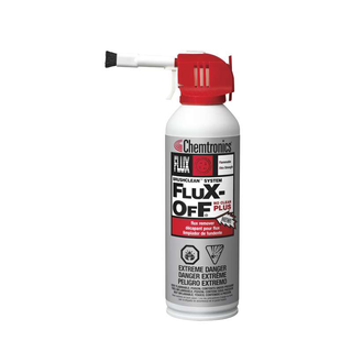 Chemtronics ES896B Flux Remover with Brush, 6oz Aerosol