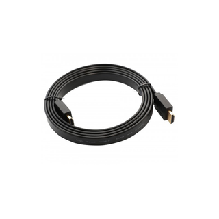 Syba CL-CAB31038 6 ft Male to Male HDMI 1.4 Flat Cable