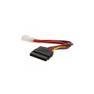 Syba CL-CAB40021 4 Pin Molex Male to Two 15 Pin SATA Power Cable