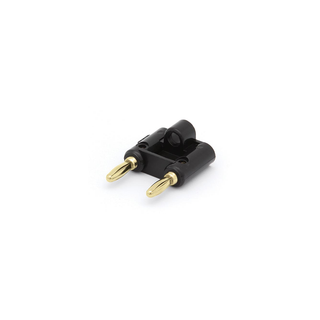 Velleman CM13B Dual Banana Plug - Black