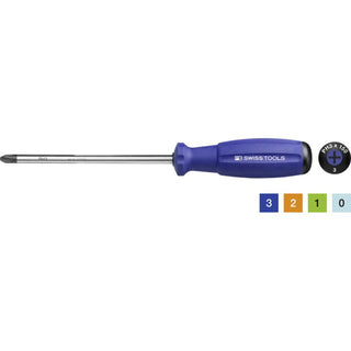 PB Swiss Tools PB 8190.3-150 BL SwissGrip Screwdrivers, Phillips, 8 mm