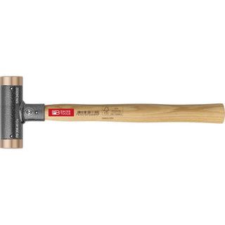 PB Swiss Tools PB 306.24 Cu Copper and Hickory Recoilless Soft-faced Deadblow Mallet