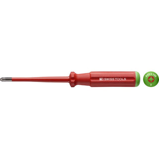 PB Swiss Tools PB 5192.SL 1-80 Classic VDE Insulated Screwdriver PZ1 Slim,