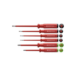 PB Swiss Tools PB 5543.CBB Classic VDE screwdriver set, fully insulated up to 1000 V AC/1500 V DC