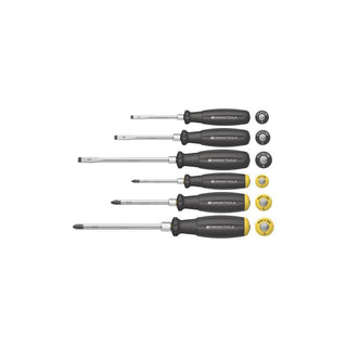 PB Swiss PB 8249 DN SwissGrip Screwdriver Set, Slotted & Phillips, 6 pcs